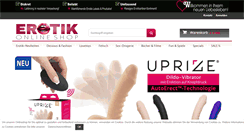 Desktop Screenshot of erotik-top-shop.de